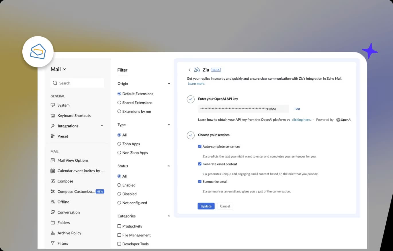 Zoho Mail Zoho Mail