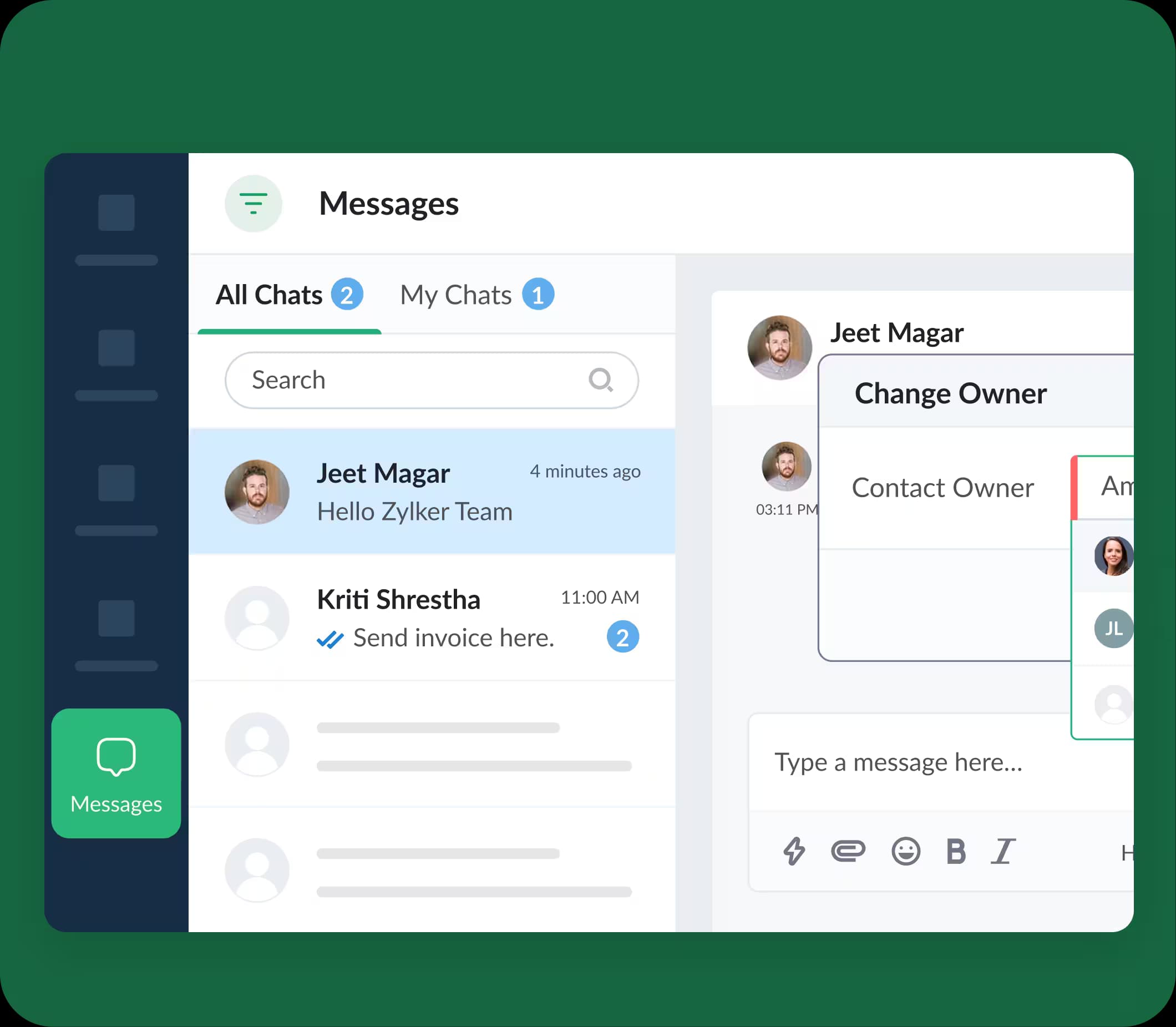 WhatsApp Business Sync