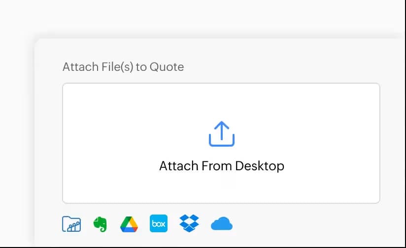 Upload File Attachments
