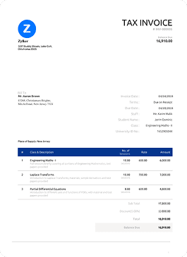 Invoice template 3