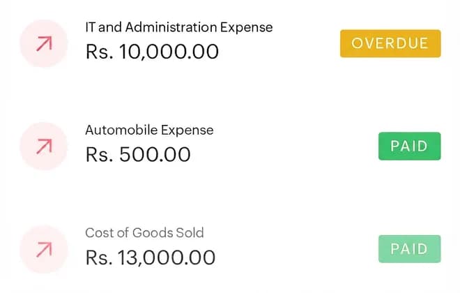 Expense Tracking