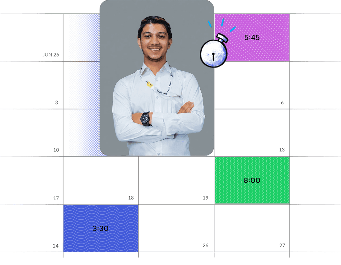 Visual Grid Illustration