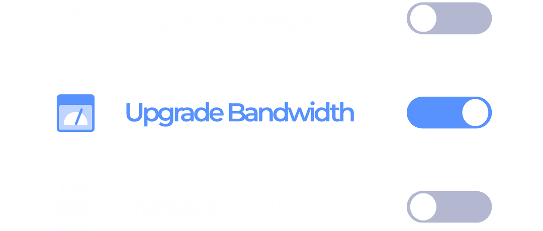 Easy Uprgrade Option.