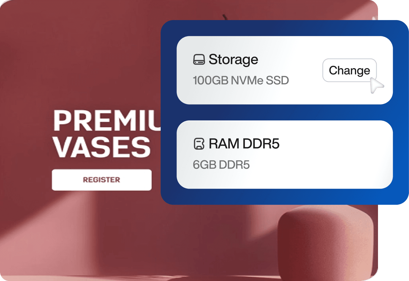 On-demand server resource scaling and performance dashboard On-demand server resource scaling and performance dashboard