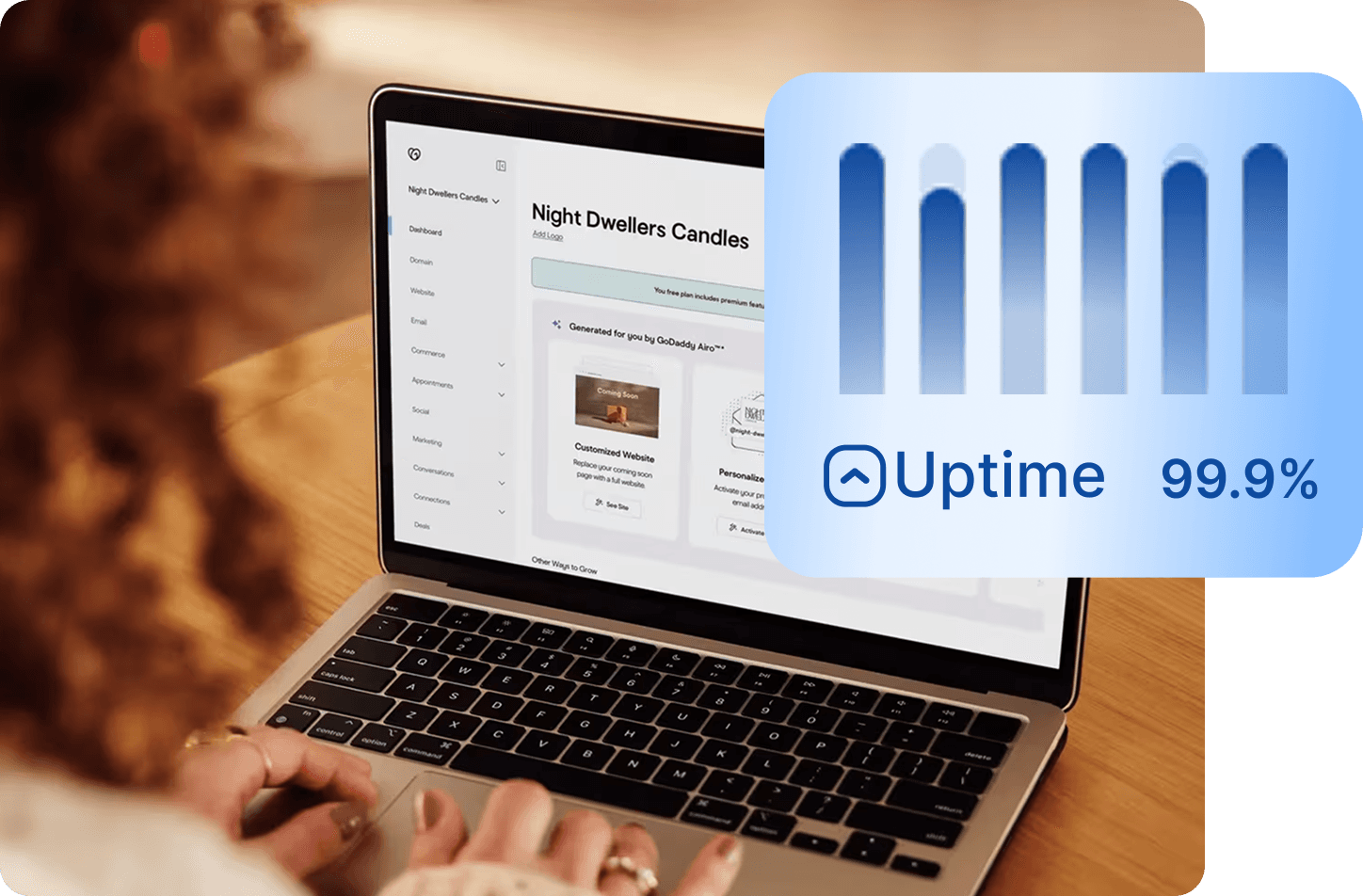 99.9% uptime reliability guarantee badge 99.9% uptime reliability guarantee badge