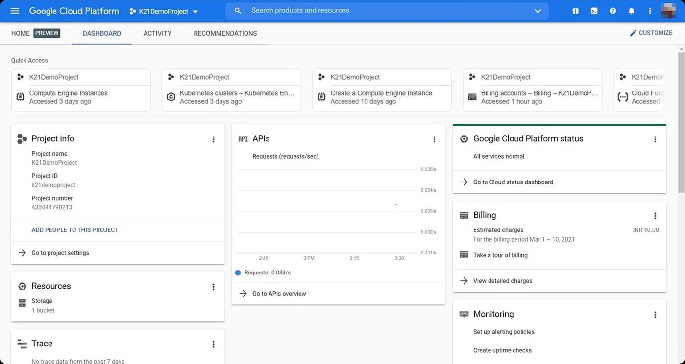 Google Cloud Hero