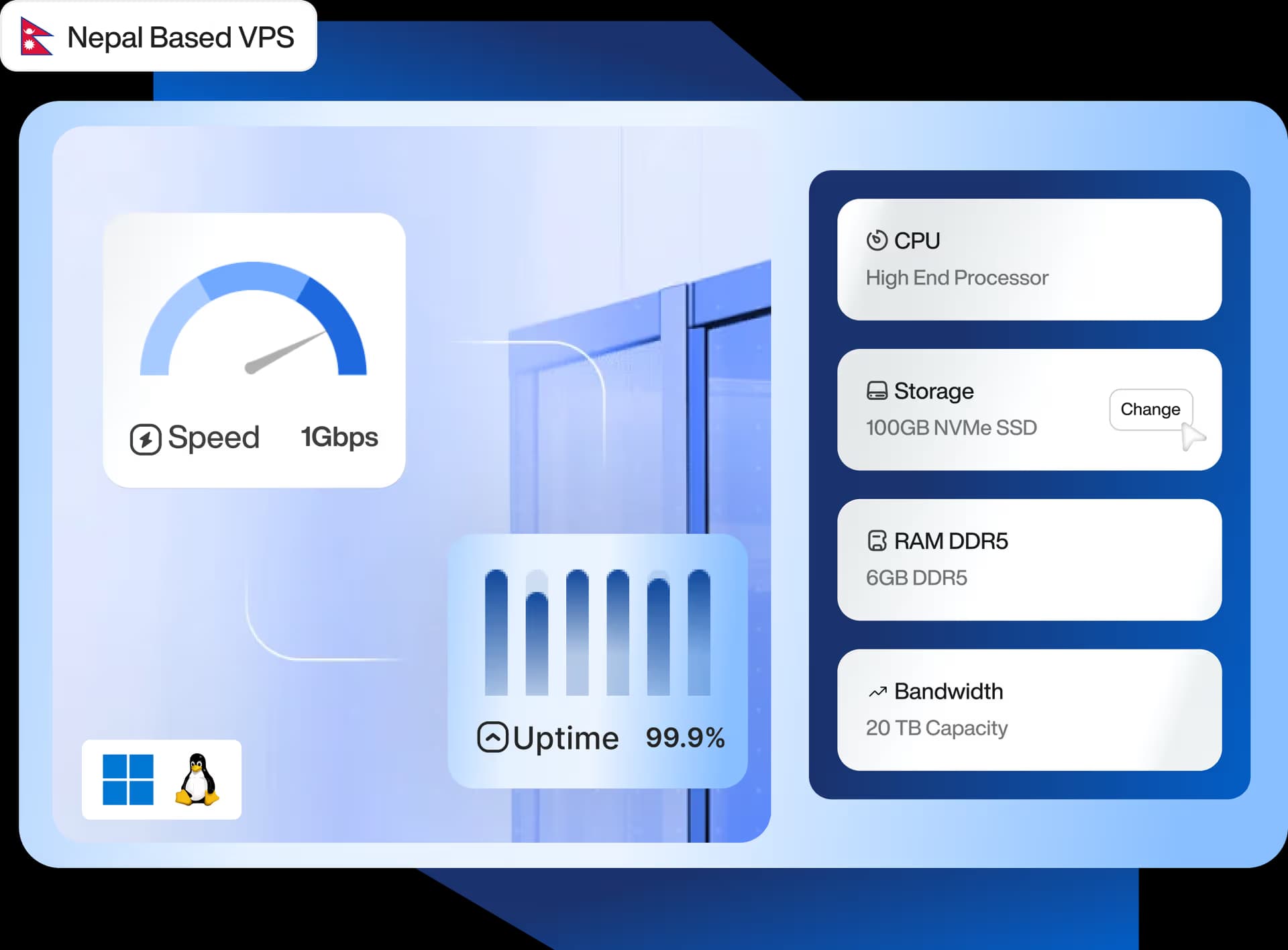 Nepal-Based VPS Hosting