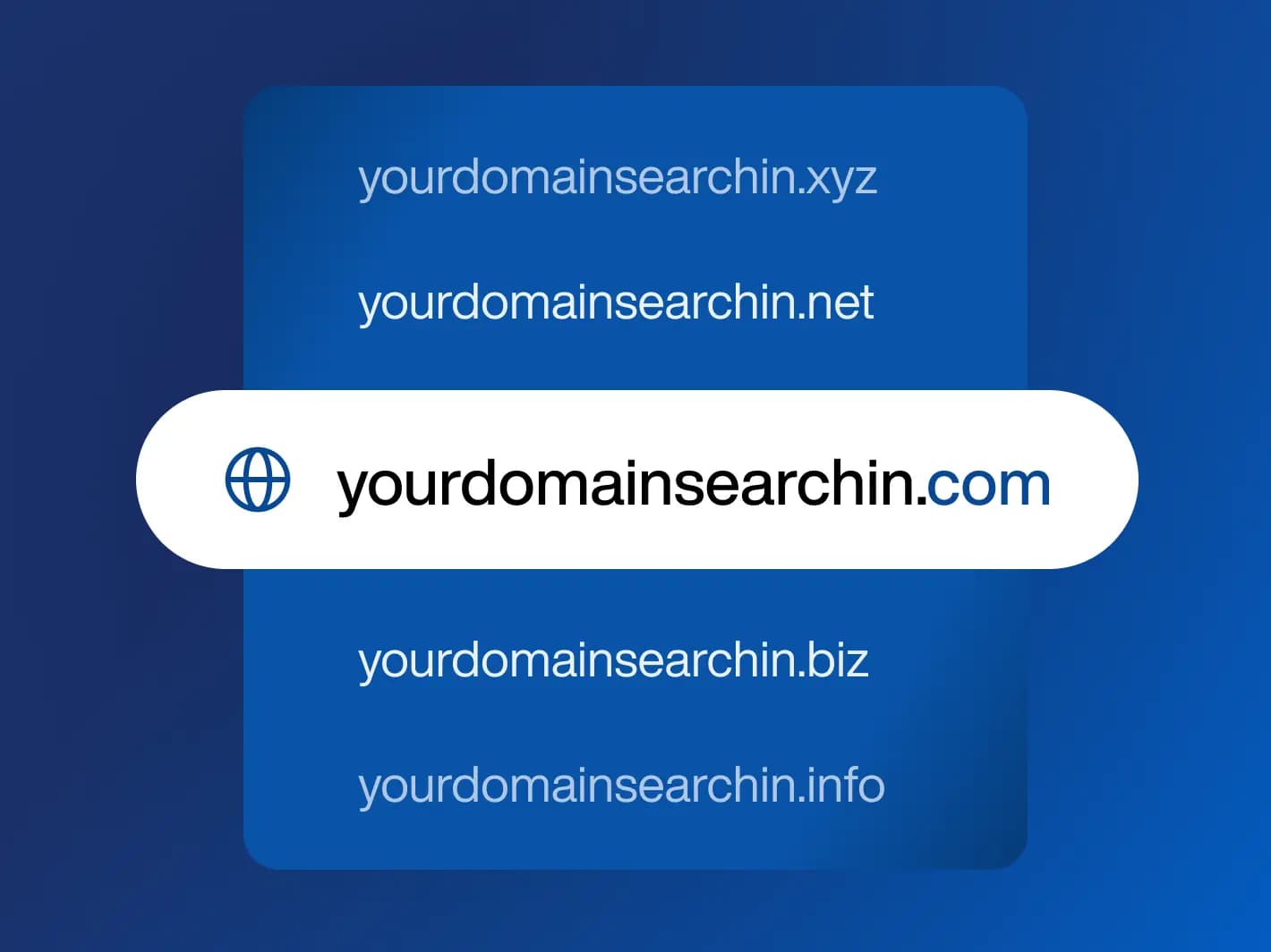 Check domain name availability graphic