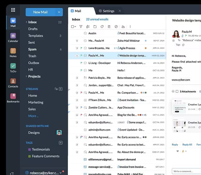 Zoho Mail