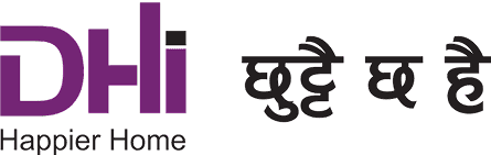 DHI happier logo