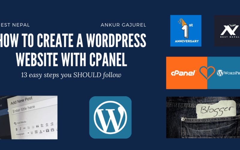 Create wordpress website with cpanel