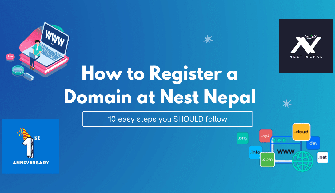 How to Register a Domain at Nest Nepal ?