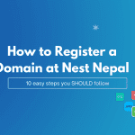 Register a domain at nest nepal