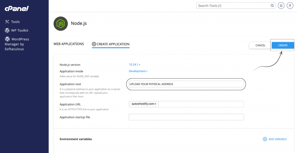 Creating a Node App in cPanel: 7 Easy steps you SHOULD Know