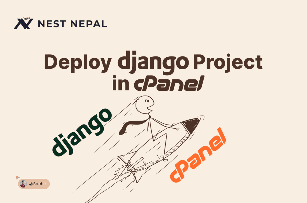 deploy django app in cpanel