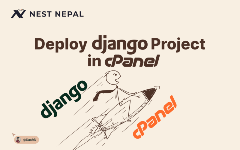 deploy django app in cpanel