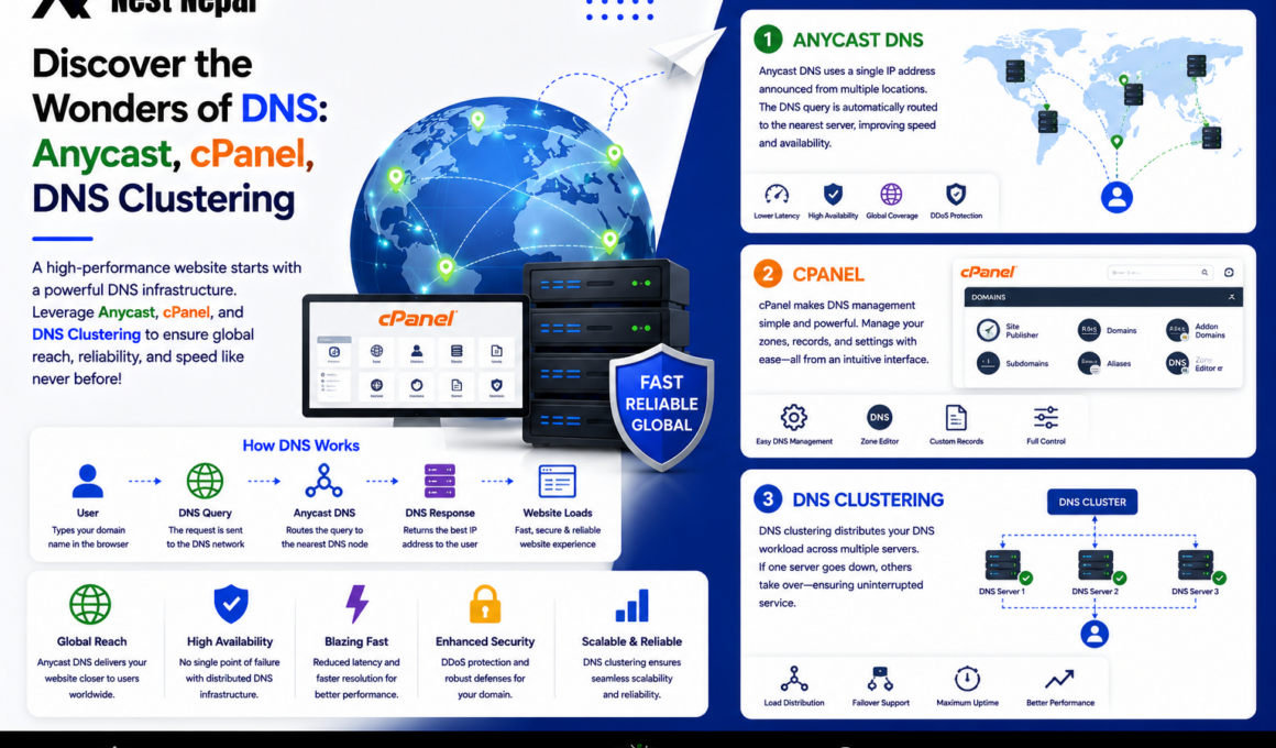 Discover the Wonders of DNS: Anycast, cPanel, DNS Clustering