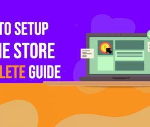 how to setup online store