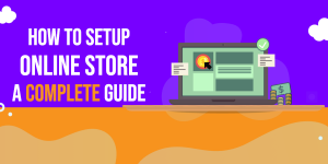 how to setup online store