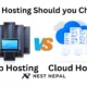Web hosting vs Cloud hosting