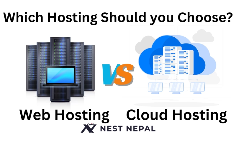 Web hosting vs Cloud hosting