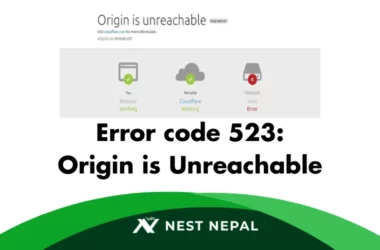 error code 523: Origin is unreachable