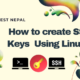 How to create SSH Keys using Linux_