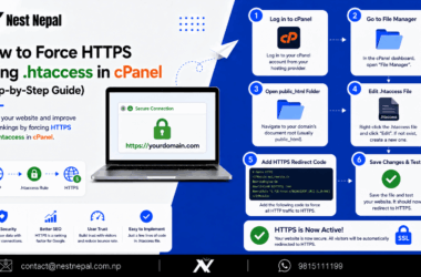 How to Force HTTPS Using .htaccess in cPanel (Step-by-Step Guide)
