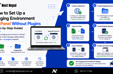 How to Set Up a Staging Environment in cPanel Without Plugins