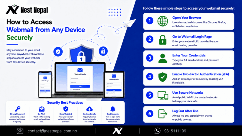 How to Access Webmail from Any Device Securely