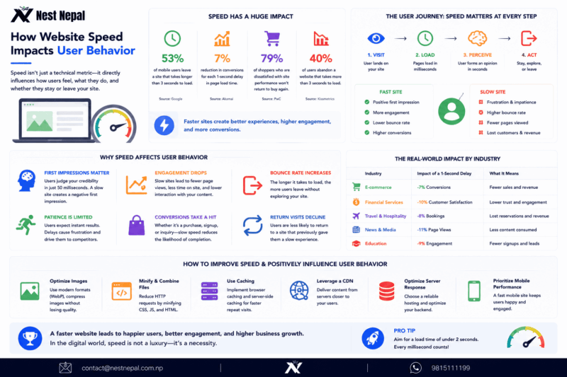 How Website Speed Impacts User Behavior