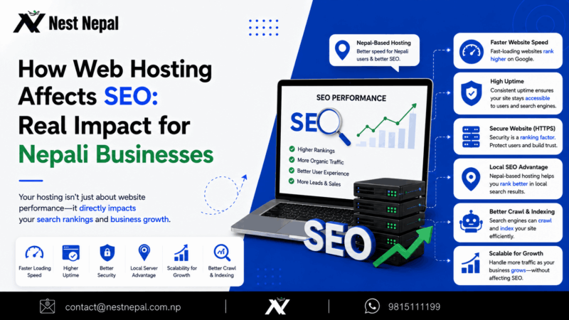 How Web Hosting Affects SEO: Real Impact for Nepali Businesses