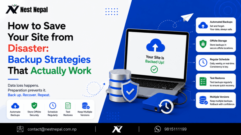 How to Save Your Site from Disaster: Backup Strategies That Actually Work