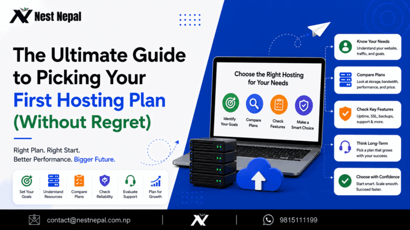 The Ultimate Guide to Picking Your First Hosting Plan (Without Regret)