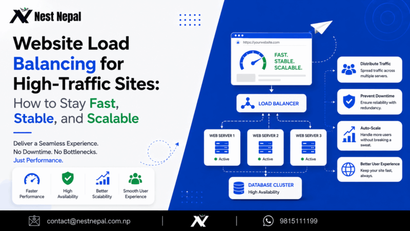 Website Load Balancing for High-Traffic Sites: How to Stay Fast, Stable, and Scalable