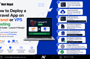 How to Deploy a Laravel App on cPanel or VPS Hosting (2025 Guide – Laravel 11 Ready)
