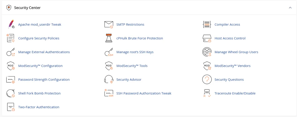 web-host-manager