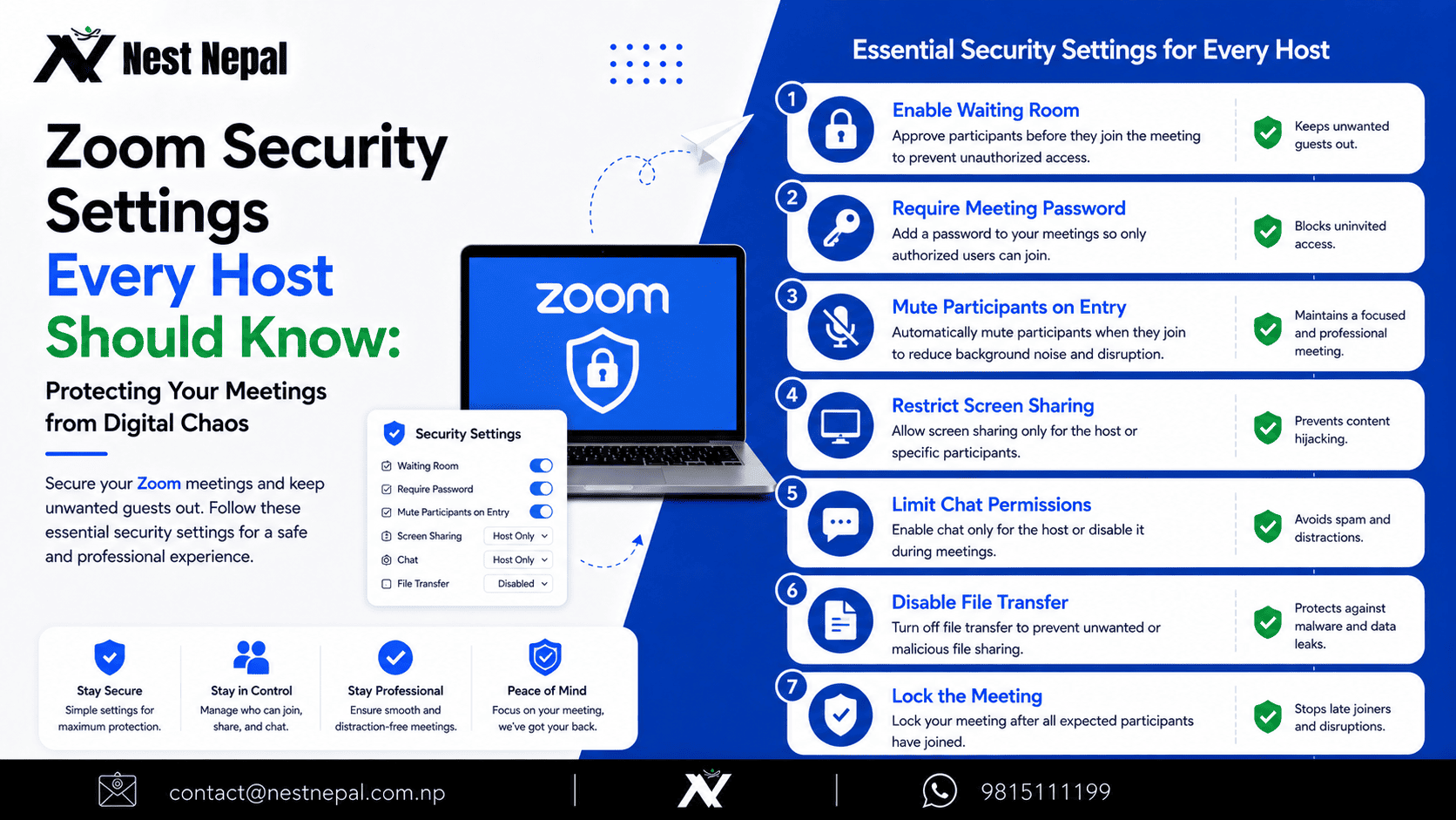 Zoom Security Settings: 8 Critical Steps for Safe Meetings