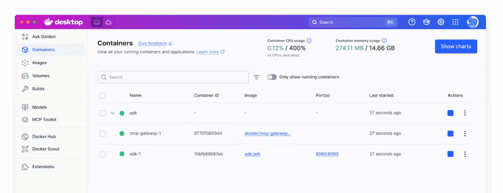 docker compose
