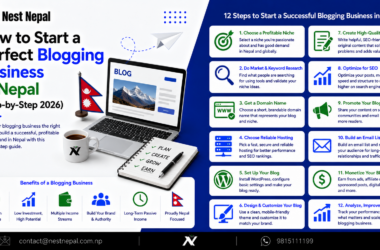 How to Start a perfect Blogging Business in Nepal (Step-by-Step 2026)